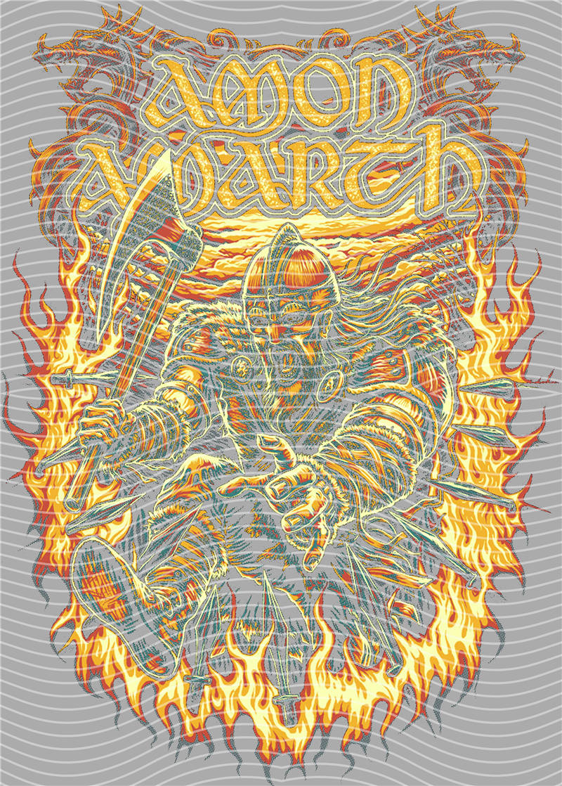 Metal band half tone-MB 140